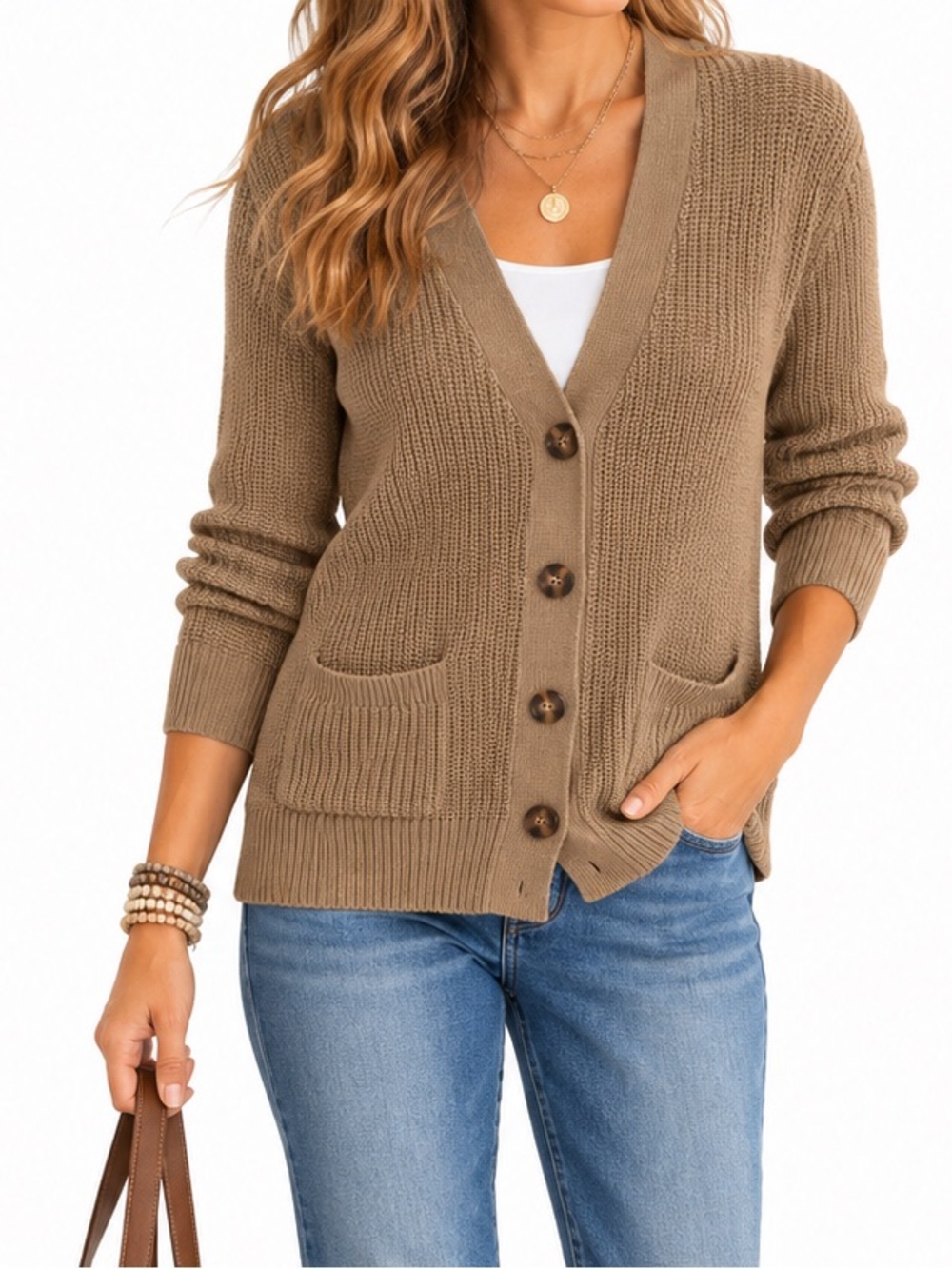 Old Navy Textured Cotton Cardigan Sweater Size S cotton